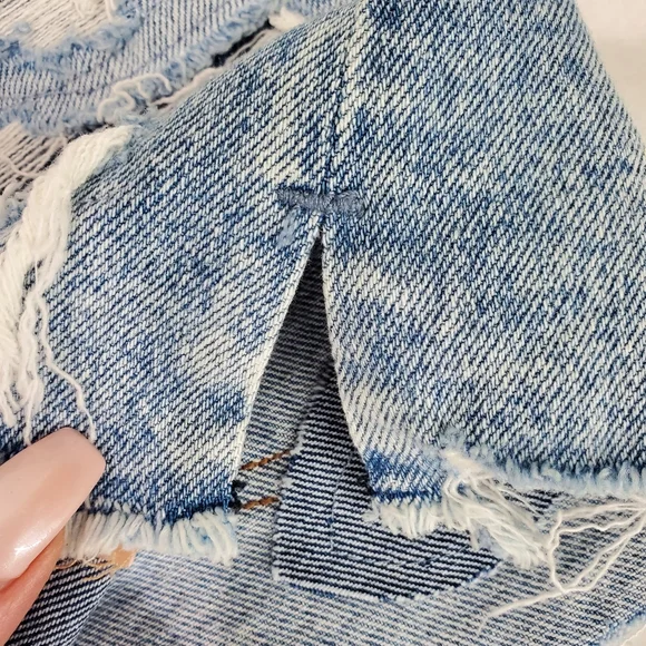 NWT American Eagle Outfitters Highest Rise 90’s Boyfriend Short Stretch SZ 2/26W - Picture 11 of 14